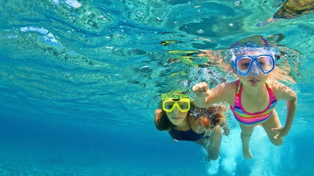 Children Snorkeling - Air Canada Vacations - Total Advantage Travel