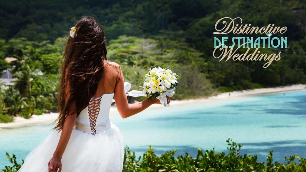 Distinctive Destination Weddings - Bride in a Tropical Paradise