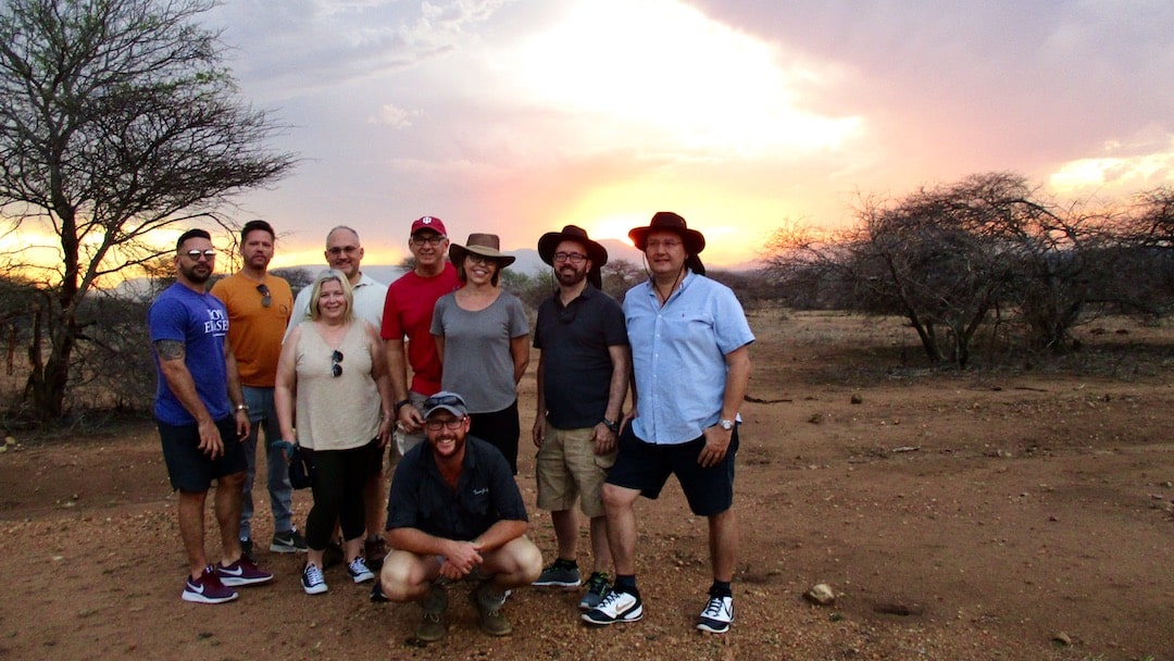 Bubble Travel Trend 2020 - Robert and colleagues - African Safari