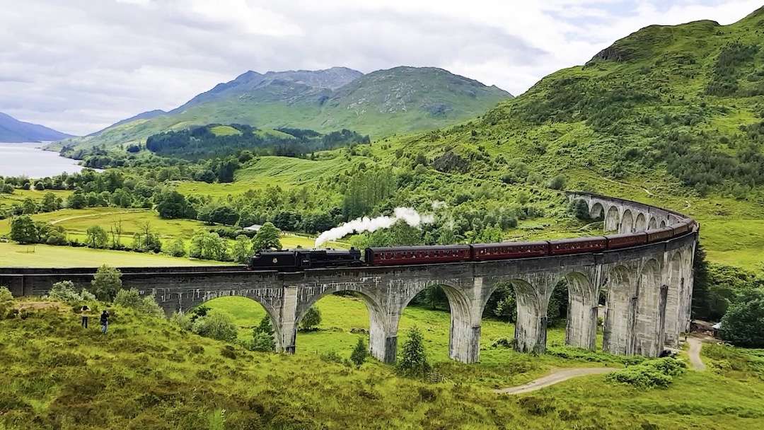 Harry Potter Bridge - Glenfinnan Viaduct, Scotland
