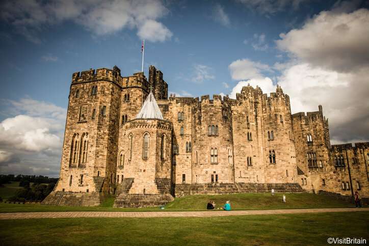 Harry Potter films - Alnwick Castle - Northumberland - British Locations