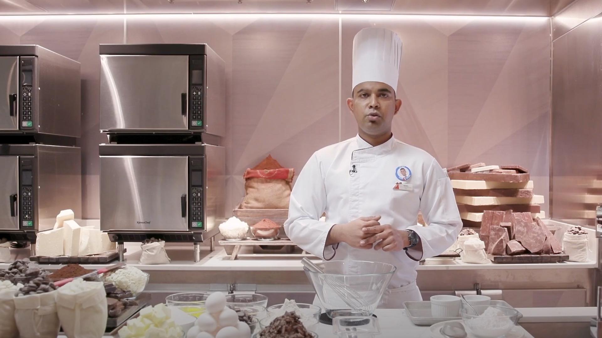 Carnival Cruise Ship Chef Russel Gomes