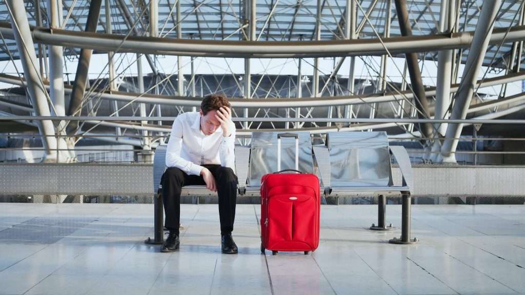 Stranded at airport - Without A Travel Agent, You're On Your Own