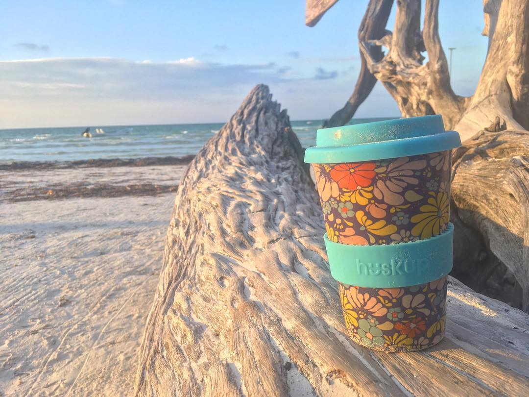 Plastic-Free Travel Quick Tips - Reusable Coffee Cup
