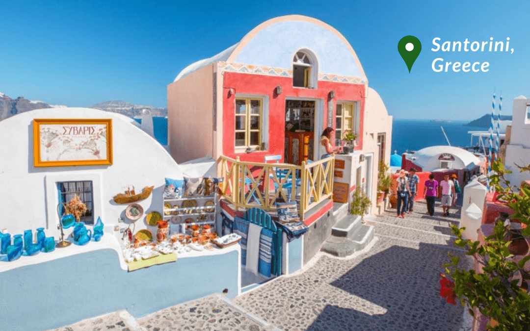 Santorini - Greece - Virgin Voyages Airfare Credits