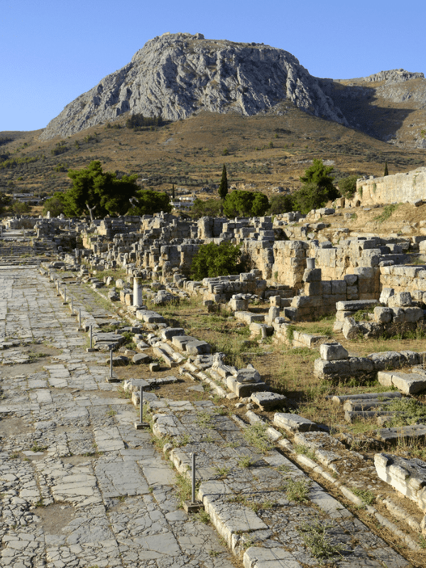 Corinth Ancient Agora - Greece In the Footsteps of Paul the Apostle Tour