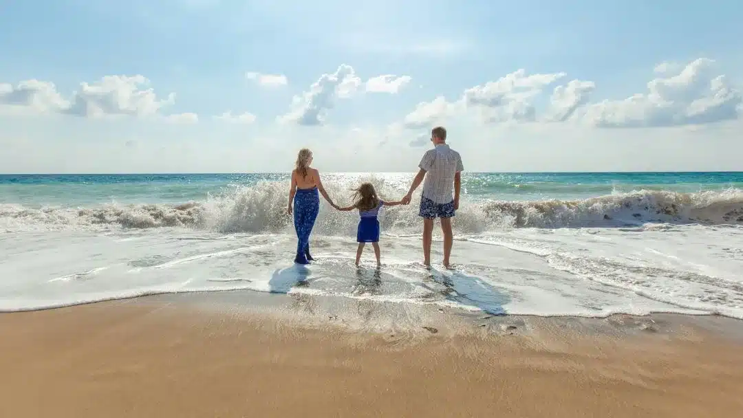 Family Travel Adventures - Family on Vacation - beach